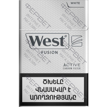 Сигареты West Active Fusion White Slims