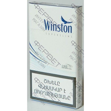 Сигареты Winston Super Slims Blue