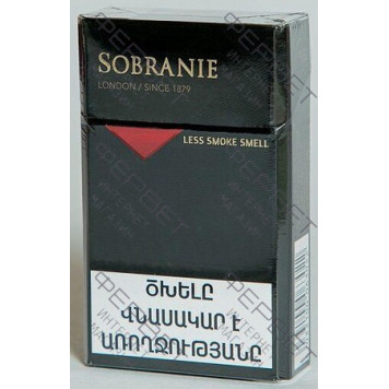 Сигареты Sobranie London Blacks