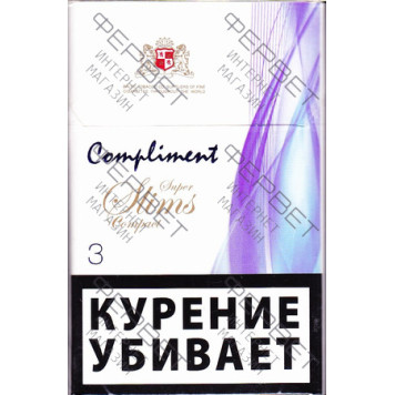 Сигареты Compliment Super Slims Compact 3