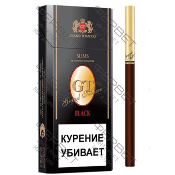 Сигареты GT Black Slims