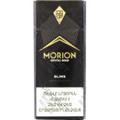 Morion Crystal Gold Slims