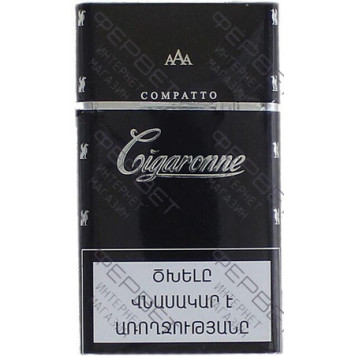 Сигареты Cigaronne Compatto Black